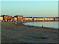 SY6879 : Early morning on Weymouth beach by Stephen Williams
