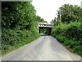 ST5429 : Railway Bridge across Common Lane by Damon Knight