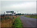 Road sign at Houstry