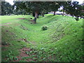 Chertsey: Abbeyfields Recreation Ground earthwork