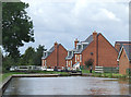 New Housing by Lock 62, Trent and Mersey Canal, Malkins Bank, Cheshire