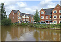 New canal-side Housing, Malkins Bank, Cheshire