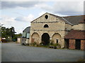 Distinctive building in yard at Old Hall Farm Scarthingwell