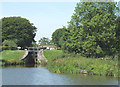 SJ9065 : Below Bosley Lock 9, Macclesfield Canal, Cheshire by Roger  D Kidd