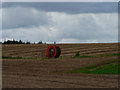 Potato Fields and Water Pump at West Newbiginn Farm