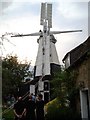 Fitting the sails, Impington Windmill - 7