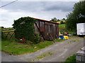 Railway-wagon shed