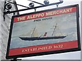 Sign for the Aleppo Merchant