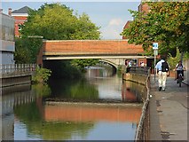 SU7273 : The River Kennet, Reading by Andrew Smith