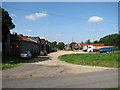 Agricultural sheds at Beer House Farm