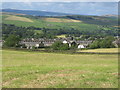 West end of Cowling viewed from Old Lane