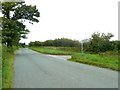 Side road to Llanllugan