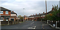 Marlvern Crescent from Marlborough Avenue, Spring View