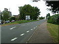 Looking up towards Cross Keys Pub