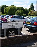 SU8757 : Burrell Road free car park by Euchiasmus