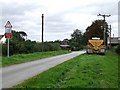 Farm vehicle at Low Hameringham