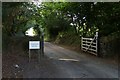 Entrance drive to Tresillian House