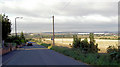 View across the Dearne Valley from what were the pit houses of Barnburgh colliery.