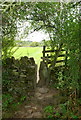 Stile on the track to Calver