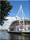 ST1776 : Millennium Stadium on World Cup Day by Colin Smith