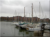 SD5129 : Preston docklands, the marina by Patrick
