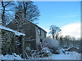 Cottage in the snow, Taddington