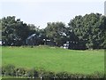 Field barn and bales