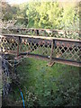 Old Barry Railway Cutting with utilities bridge