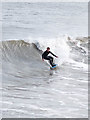 NZ6621 : Surf's up by Stephen McCulloch