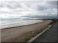 NZ3279 : View of the beach, looking south. by Bill Henderson