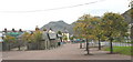 The old Ffestiniog Railway Duffws Station at Blaena