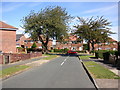 The bottom end of Hanson Road, Rastrick