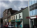 Buildings on Courtenay Street, Newton Abbot