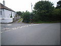 Junction & phone box at St. Bride