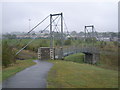 Bridge over the waterway, Trelewis