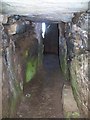 SH5070 : Passageway into Bryn Celli Ddu by Maigheach-gheal