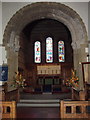 Norman chancel arch of All Saints Church, Helmsley