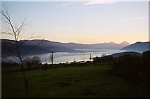 NN6236 : Sunset from Kiltyrie by Anne Brennan
