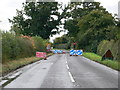 Roadworks on the A528