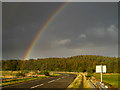 NK0026 : Rainbow's end near Waterside Bridge on the Ythan Estuary by Martyn Gorman
