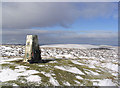 NT2531 : Dun Rig trig point by Walter Baxter