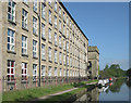 SJ9277 : Adelphi Mill and Macclesfield Canal at Bollington, Cheshire by Roger  Kidd