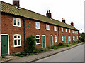 A row of cottages on Station Road