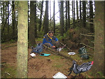 NX9271 : A Summits On The Air (SOTA) activation on Woodhead Hill in Mabie Forest by Phil Catterall
