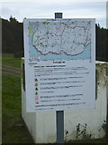 NX6845 : Rights of access notice board by Phil Catterall