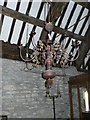 Wooden Chandelier at St Mary