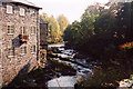 Former mill at Llanidloes