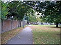 Cycle Path at edge of George Green