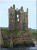 ND3561 : Old Keiss Castle ruins by Bill Henderson