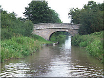 SJ8561 : Peel Lane Bridge, Macclesfield Canal, Astbury, Cheshire by Roger  D Kidd